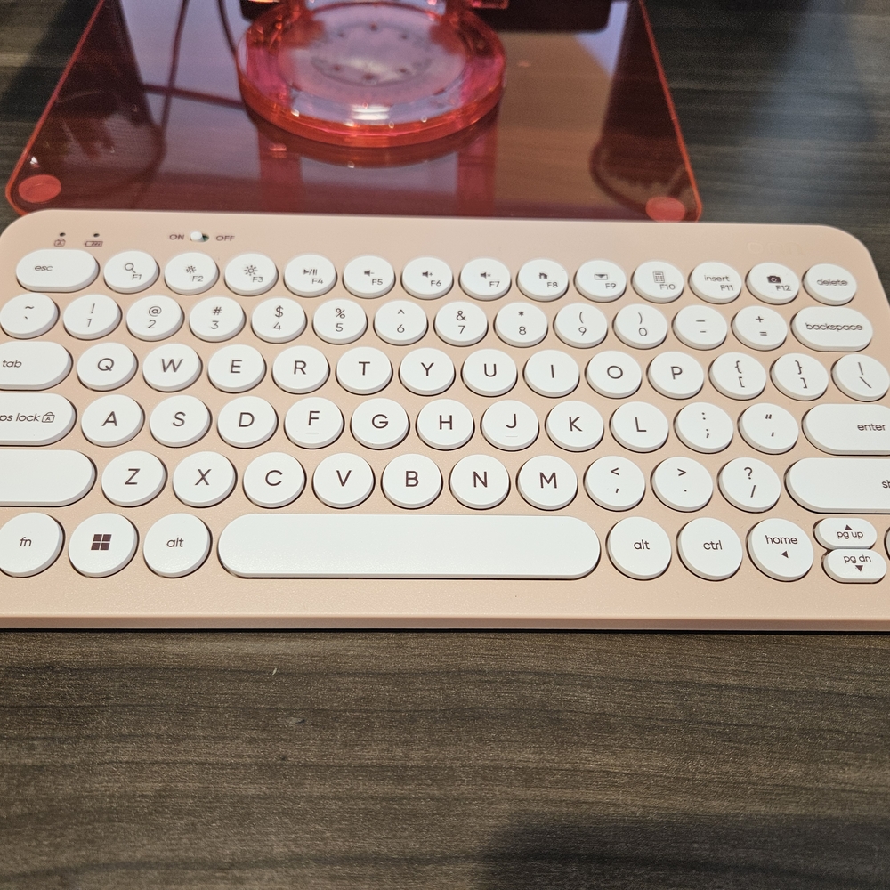Wireless Pink Keyboard